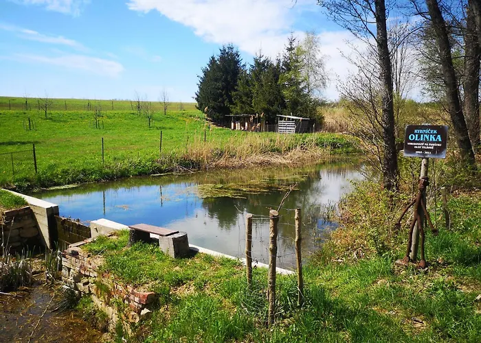 Na Břehu Rybníka Pupek Parque de Campismo